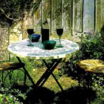 Делаем столик для сада с кафельной столешницей